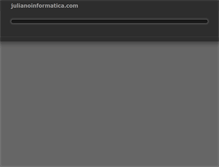 Tablet Screenshot of julianoinformatica.com